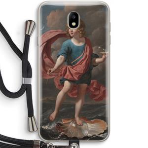 CaseCompany Soap Bubbles: Samsung Galaxy J7 (2017) Transparant Hoesje met koord