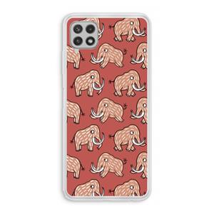 CaseCompany Mammoet: Samsung Galaxy A22 4G Transparant Hoesje