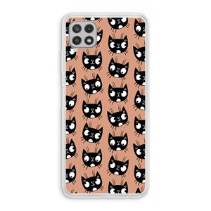 CaseCompany Kat: Samsung Galaxy A22 4G Transparant Hoesje