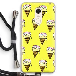 CaseCompany Isjes: Xiaomi Redmi 5 Transparant Hoesje met koord
