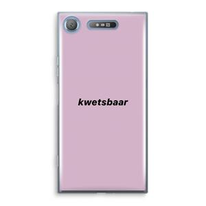 CaseCompany kwetsbaar: Sony Xperia XZ1 Transparant Hoesje