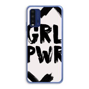 CaseCompany Girl Power #2: Xiaomi Redmi 9T Transparant Hoesje