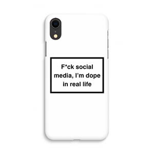 CaseCompany I'm dope: iPhone XR Volledig Geprint Hoesje