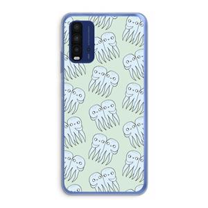 CaseCompany Octopussen: Xiaomi Redmi 9T Transparant Hoesje