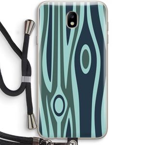 CaseCompany Bast B: Samsung Galaxy J7 (2017) Transparant Hoesje met koord