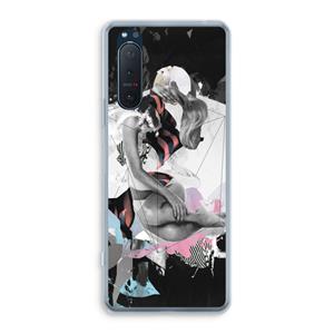 CaseCompany Camouflage de sommeil: Sony Xperia 5 II Transparant Hoesje