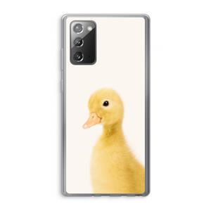 CaseCompany Duke: Samsung Galaxy Note 20 / Note 20 5G Transparant Hoesje