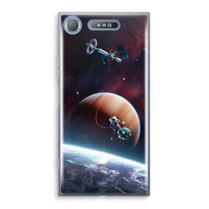 CaseCompany Examiner: Sony Xperia XZ1 Transparant Hoesje