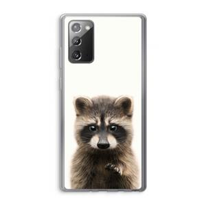 CaseCompany Rocco: Samsung Galaxy Note 20 / Note 20 5G Transparant Hoesje