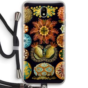 CaseCompany Haeckel Ascidiae: Samsung Galaxy J7 (2017) Transparant Hoesje met koord