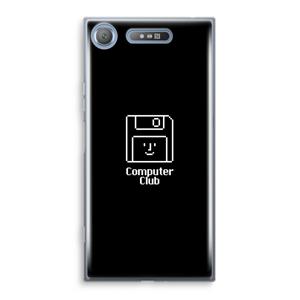 CaseCompany Hello: Sony Xperia XZ1 Transparant Hoesje