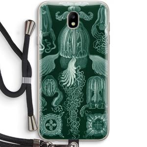 CaseCompany Haeckel Cubomedusae: Samsung Galaxy J7 (2017) Transparant Hoesje met koord