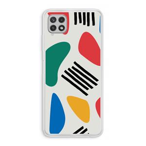 CaseCompany Illustratieve pop 1: Samsung Galaxy A22 4G Transparant Hoesje