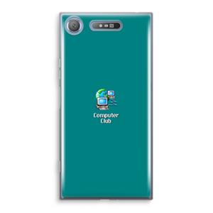 CaseCompany Win98: Sony Xperia XZ1 Transparant Hoesje