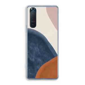 CaseCompany Geo #1: Sony Xperia 5 II Transparant Hoesje