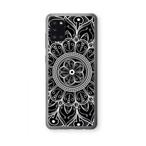 CaseCompany Roses Are Red: Samsung Galaxy A31 Transparant Hoesje