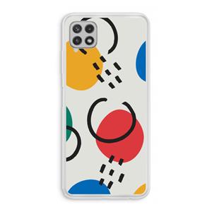 CaseCompany Illustratieve pop 3: Samsung Galaxy A22 4G Transparant Hoesje