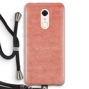 CaseCompany Marrakech Walls: Xiaomi Redmi 5 Transparant Hoesje met koord