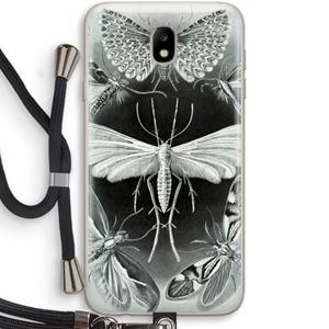 CaseCompany Haeckel Tineida: Samsung Galaxy J7 (2017) Transparant Hoesje met koord