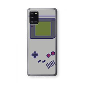 CaseCompany Game On: Samsung Galaxy A31 Transparant Hoesje