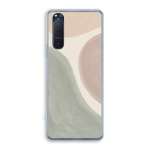 CaseCompany Geo #6: Sony Xperia 5 II Transparant Hoesje