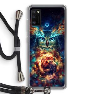 CaseCompany Aurowla: Samsung Galaxy A41 Transparant Hoesje met koord