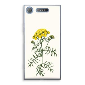 CaseCompany Tansy: Sony Xperia XZ1 Transparant Hoesje