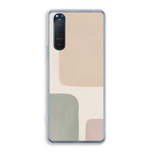 CaseCompany Geo #7: Sony Xperia 5 II Transparant Hoesje