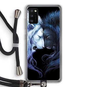 CaseCompany Brotherhood: Samsung Galaxy A41 Transparant Hoesje met koord