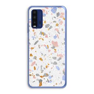 CaseCompany Terrazzo N°8: Xiaomi Redmi 9T Transparant Hoesje