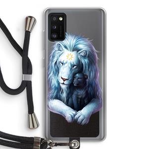 CaseCompany Child Of Light: Samsung Galaxy A41 Transparant Hoesje met koord