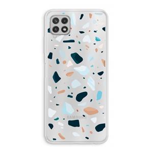 CaseCompany Terrazzo N°13: Samsung Galaxy A22 4G Transparant Hoesje