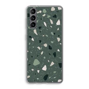 CaseCompany Terrazzo N°19: Samsung Galaxy S21 Transparant Hoesje