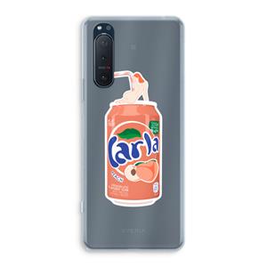 CaseCompany S(peach)less: Sony Xperia 5 II Transparant Hoesje
