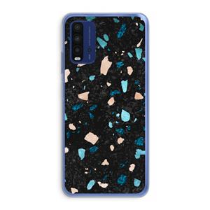 CaseCompany Terrazzo N°11: Xiaomi Redmi 9T Transparant Hoesje