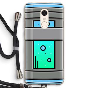 CaseCompany Chug Bottle: Xiaomi Redmi 5 Transparant Hoesje met koord