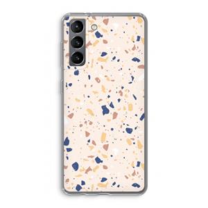 CaseCompany Terrazzo N°23: Samsung Galaxy S21 Transparant Hoesje