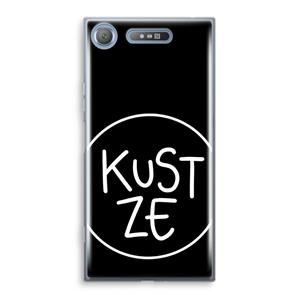 CaseCompany KUST ZE: Sony Xperia XZ1 Transparant Hoesje