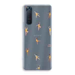 CaseCompany Dans #2: Sony Xperia 5 II Transparant Hoesje