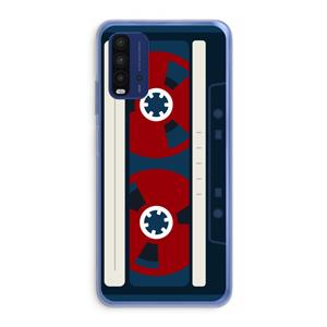 CaseCompany Here's your tape: Xiaomi Redmi 9T Transparant Hoesje
