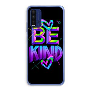 CaseCompany Be Kind: Xiaomi Redmi 9T Transparant Hoesje