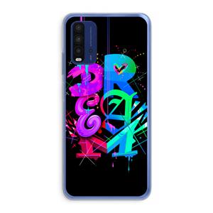 CaseCompany Dream: Xiaomi Redmi 9T Transparant Hoesje