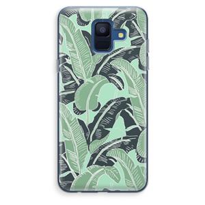 CaseCompany This Sh*t Is Bananas: Samsung Galaxy A6 (2018) Transparant Hoesje