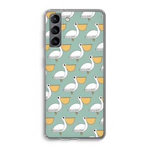 CaseCompany Pelican: Samsung Galaxy S21 Transparant Hoesje