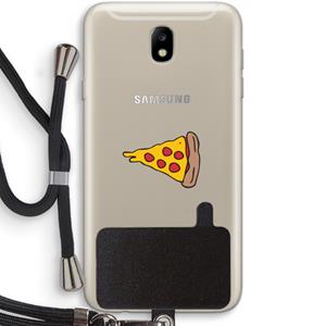 CaseCompany You Complete Me #1: Samsung Galaxy J7 (2017) Transparant Hoesje met koord