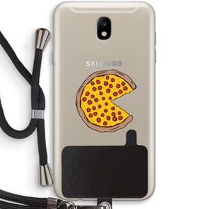 CaseCompany You Complete Me #2: Samsung Galaxy J7 (2017) Transparant Hoesje met koord