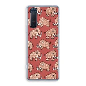 CaseCompany Mammoet: Sony Xperia 5 II Transparant Hoesje