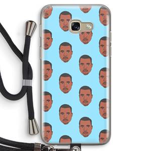 CaseCompany Kanye Call Me℃: Samsung Galaxy A5 (2017) Transparant Hoesje met koord