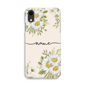 CaseCompany Daisies: iPhone XR Volledig Geprint Hoesje