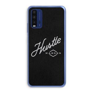 CaseCompany Hustle: Xiaomi Redmi 9T Transparant Hoesje